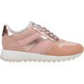 Geox Tabelya Sneakers In Pelle Da Donna Color Pesca