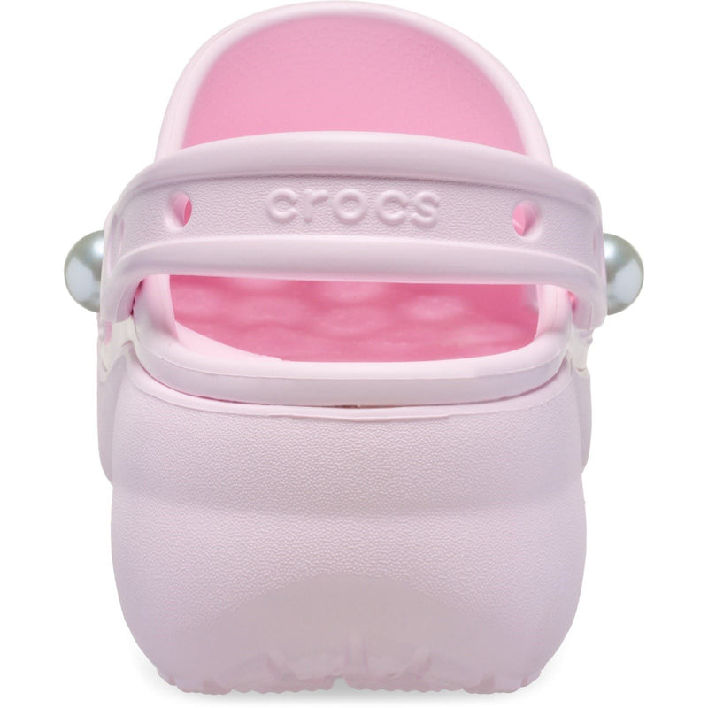 Crocs Classic Platform Ciabatte Rosa In Materiali Termoplastici Da Donna
