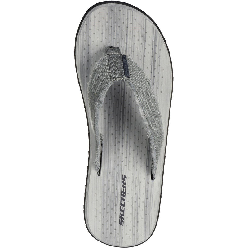 Skechers Tantric Fritz Sandali Grigi Da Uomo