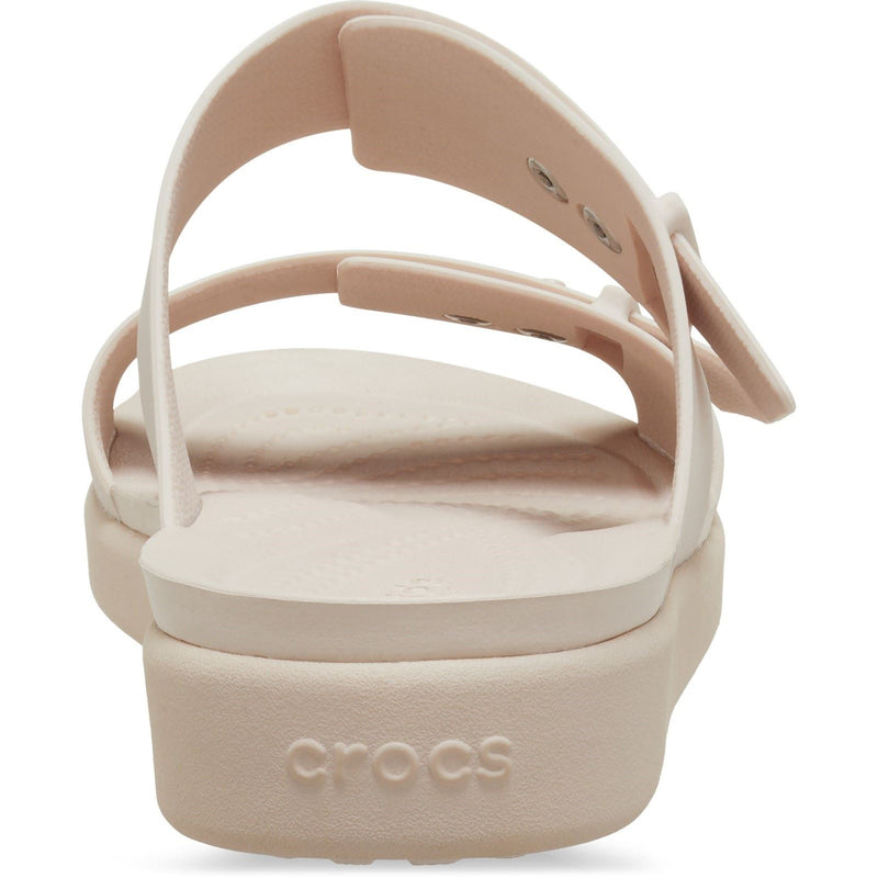 Crocs Brooklyn Buckle Sandali Da Donna In Quarzo
