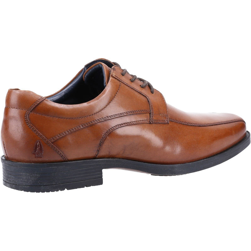 Hush Puppies Brandon Scarpe In Pelle Da Uomo Color Cuoio Con Lacci.