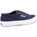 Superga 2750 Cotu Classic Sneakers Da Donna In 100% Cotone Blu Marino/Bianche.