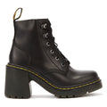 Dr. Martens Stivali Neri In Pelle Jesy Da Donna