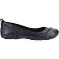 Hush Puppies Janessa Ballerine Nere Da Donna In Pelle