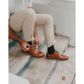 Hush Puppies Bryson Scarpe Brogue In Pelle Marrone Da Uomo