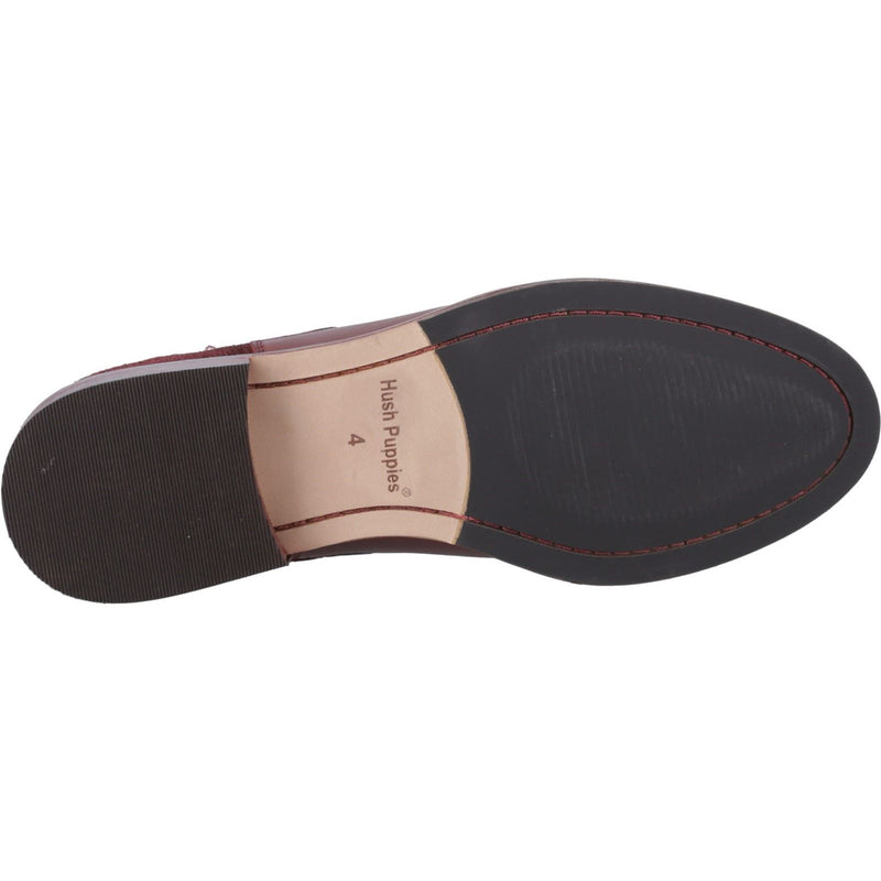 Hush Puppies Colette Stivali Bordeaux Da Donna In Camoscio