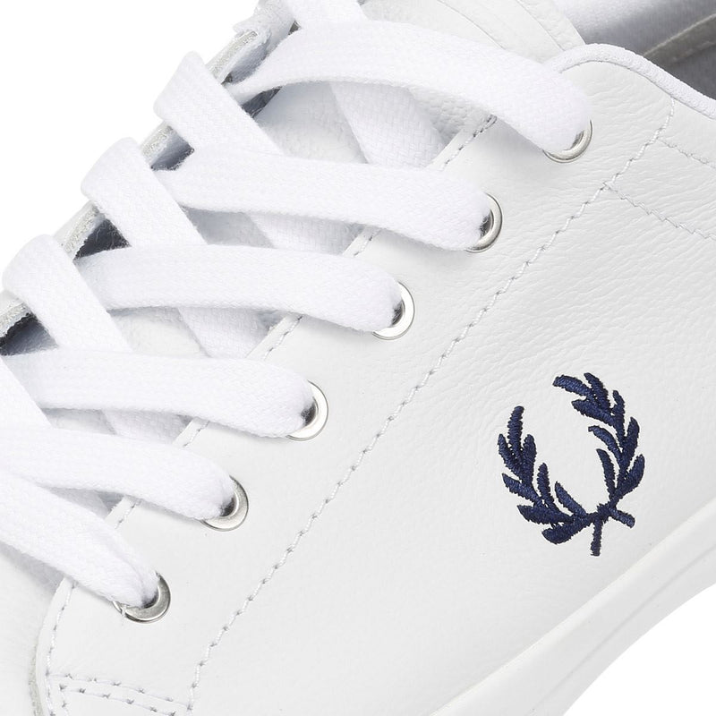 Fred Perry Baseline Sneakers Bianche In Pelle Da Uomo