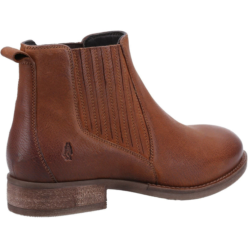 Hush Puppies Edith Stivali In Pelle Da Donna Color Cammello.