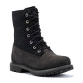 Timberland Warm Lined Waterproof Stivali Da Donna In Pelle Nera