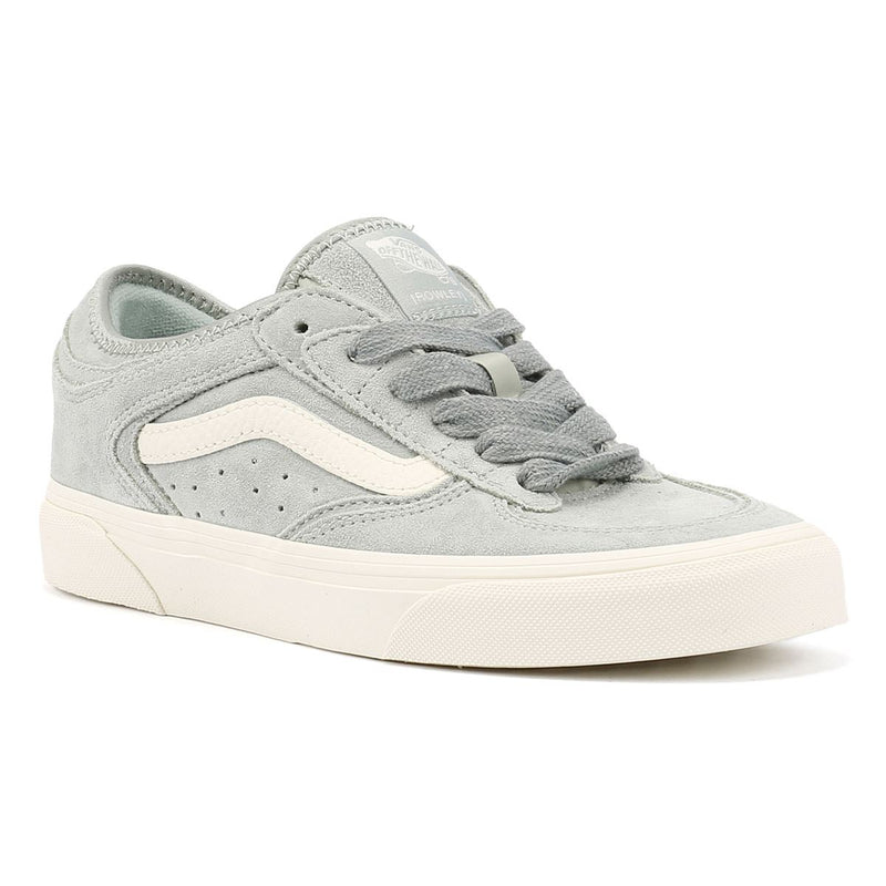 Vans Rowley Classic Sneakers Da Donna Grigi In Camoscio