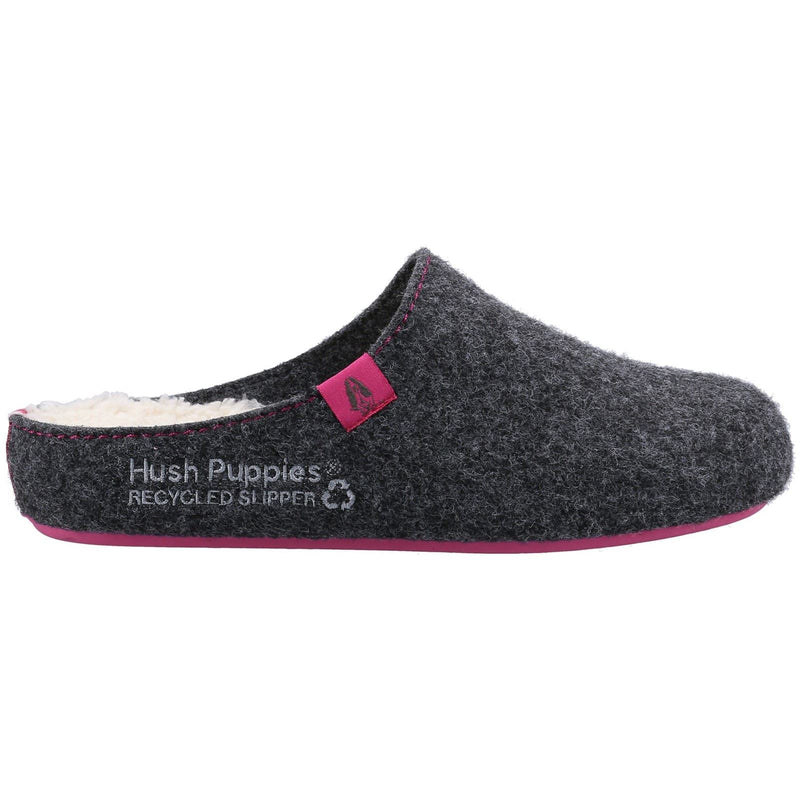 Hush Puppies The Good Pantofole Da Donna Color Carbone.