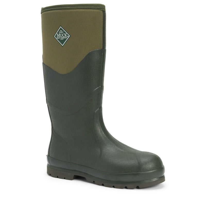 Muck Boots Chore 2K Stivali Di Gomma Wellington Con Fodera In Lana Muschiata