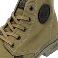 Palladium SP20 Hi CVS Stivali Verdi In Canvas