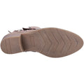 Hush Puppies Jenna Stivali Da Donna In Pelle Color Taupe