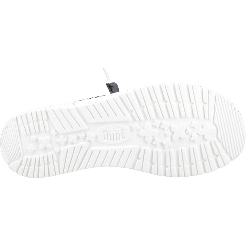 HEYDUDE Wendy Leopard Mocassini Neri/Grigi Da Donna