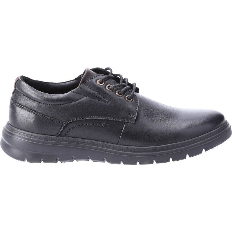 Hush Puppies Triton Scarpe Stringate In Pelle Da Uomo Nere