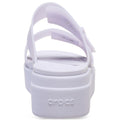Crocs Brooklyn Buckle Low Wedge Sandali Viola Da Donna