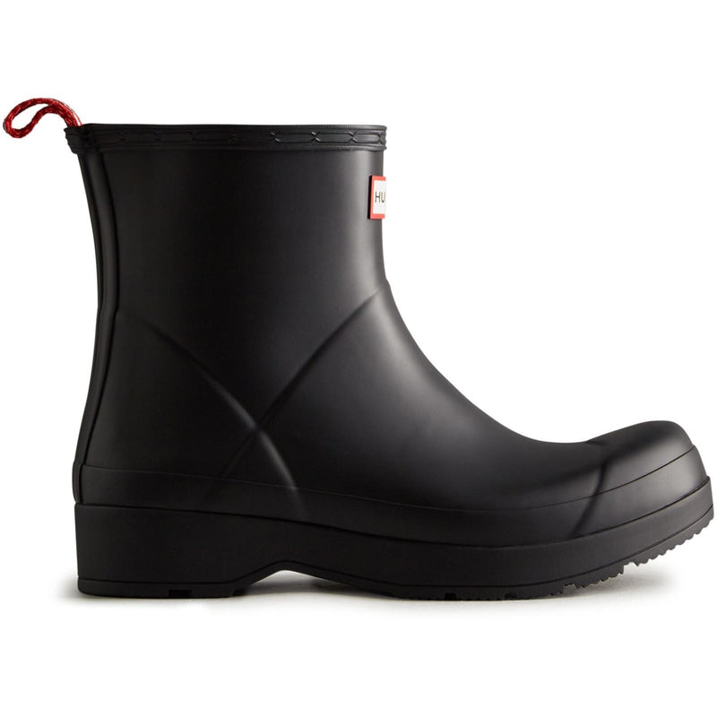 Hunter Play Boot Short Stivali Di Gomma Neri Da Uomo.
