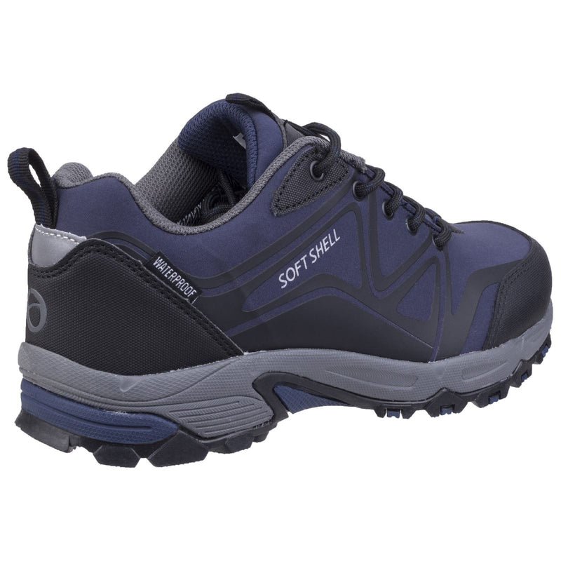 Cotswold Abbeydale Low Stivali Da Trekking In Poliestere Blu/Nero/Grigio Da Uomo