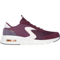 Skechers Skech-Air Court Air Wave Sneakers Multicolore In Pelle Bordeaux Da Donna