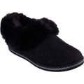 Skechers Cozy Campfire Winter Nights Pantofole Nere Da Donna In Poliestere