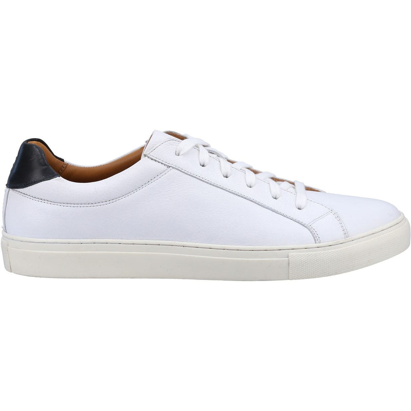 Hush Puppies Colton Sneakers Bianche Da Uomo In Pelle