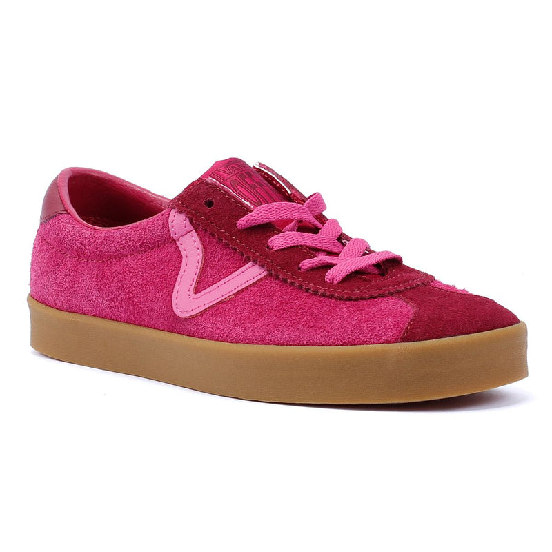 Vans Sport Low Sneakers Da Donna In Pelle Scamosciata Rosa