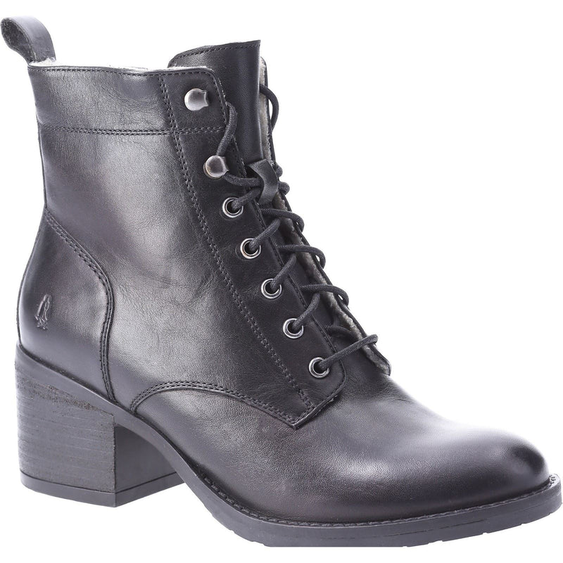 Hush Puppies Harriet Stivali Da Donna In Pelle Nera