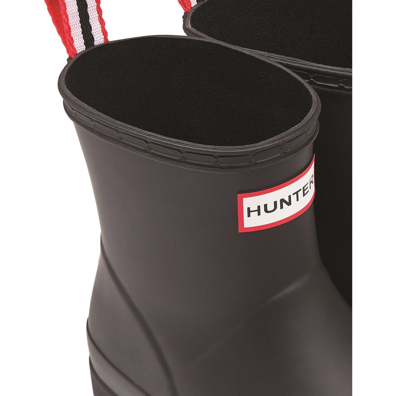 Hunter Original Play Short Stivali Di Gomma Neri Da Donna