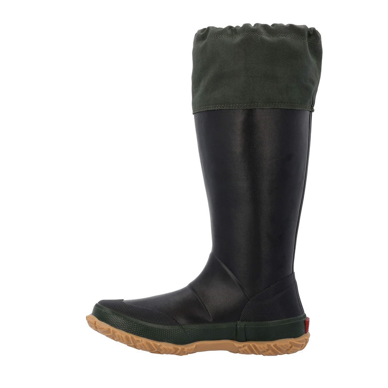 Muck Boots Forager Stivali In Gomma Neri/Verde Muschio