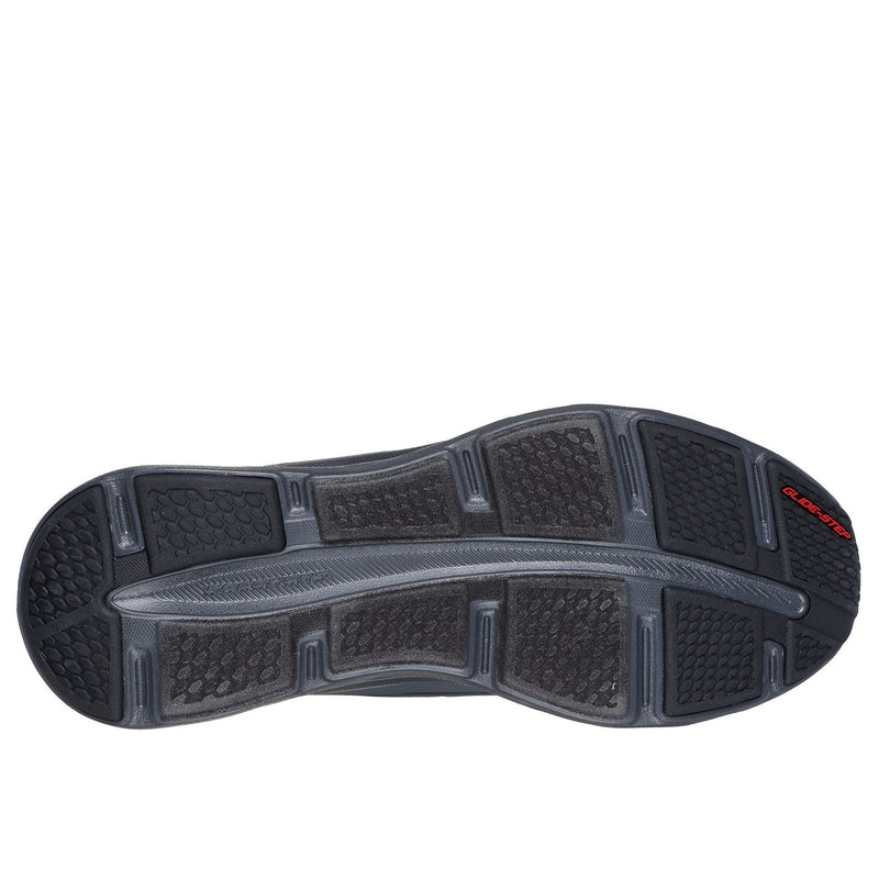Skechers Glide-Step Altus Sneakers Sintetiche Nere/Grigie Da Uomo