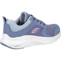 Skechers Vapor Foam Sneakers Da Donna In Tessuto Grigio/ Rosa