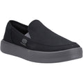 HEYDUDE Sunapee Canvas Mocassini Neri/Grigi Da Uomo In 100% Cotone