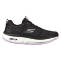 Skechers Go Walk Workout Walker Outpace Sneakers Nere/Lavanda Da Donna In Poliestere