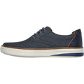 Skechers Hyland - Ratner Scarpe Da Uomo In Cotone Blu Scuro Con Lacci