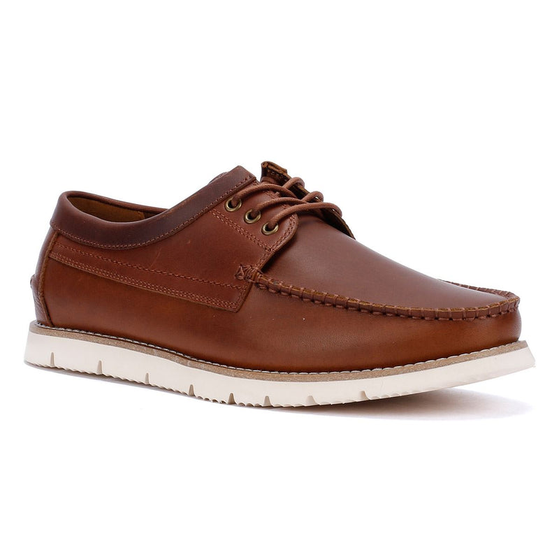 Ben Sherman Soho Scarpe Stringate Marroni In Camoscio Da Uomo