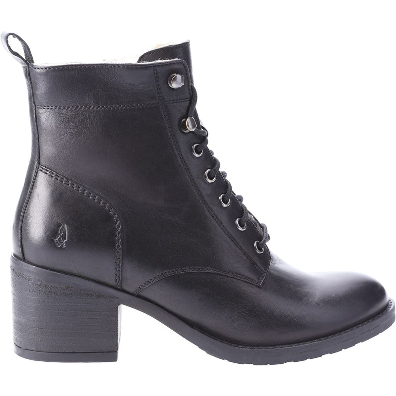 Hush Puppies Harriet Stivali Da Donna In Pelle Nera