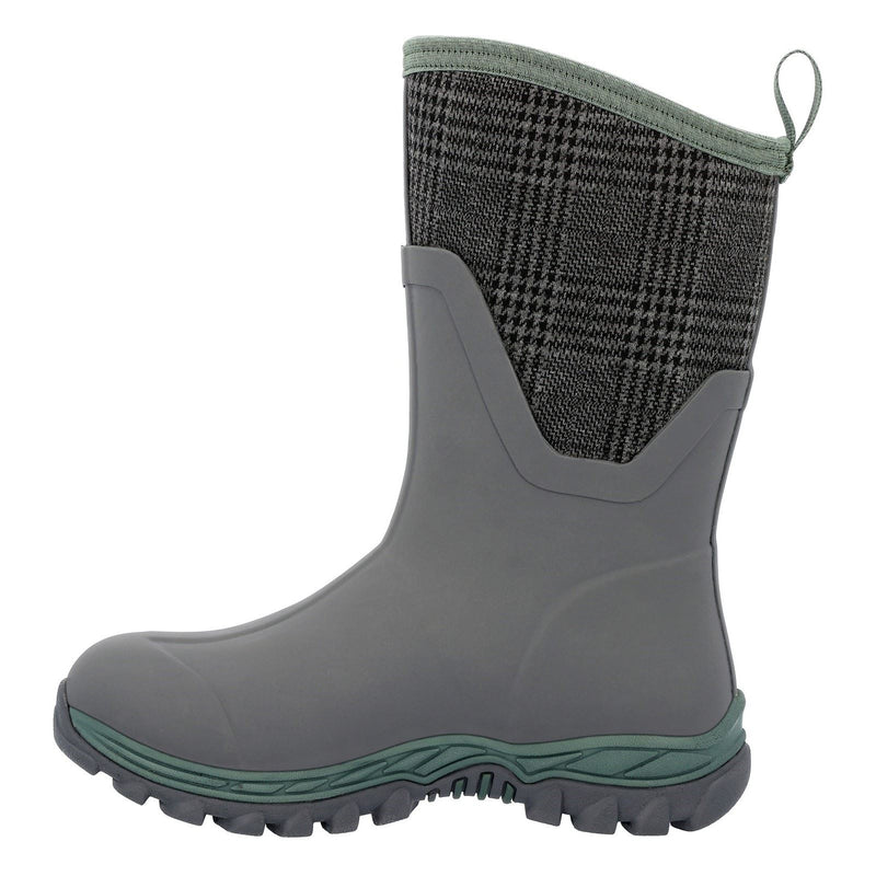 Muck Boots Arctic Sport II Stivali Di Gomma Grigi A Quadretti