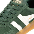 Gola Grandslam Sneakers Verdi In Camoscio Da Donna