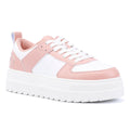 Hugo Lyssa Tennis Sneakers Bianche Da Donna In Pelle