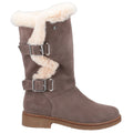 Hush Puppies Megan Stivali Grigi In Camoscio Da Donna