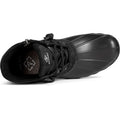 Sperry Saltwater SeaCycled RPET Stivali Da Pioggia Neri In Sintetico