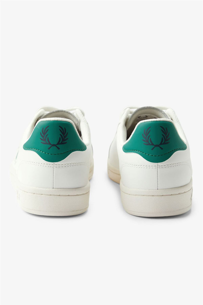 Fred Perry Tennis Cupsole Sneakers Bianche In Pelle Da Uomo
