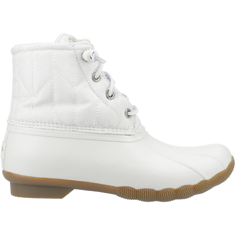 Sperry Saltwater SeaCycled RPET Stivali Da Pioggia Avorio In Sintetico