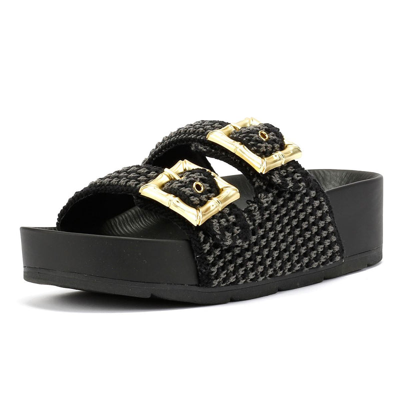 Desert Fleur Super Sandali Neri Da Donna