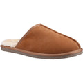 Hush Puppies Coady Pantofole Da Uomo In Camoscio Marrone Chiaro