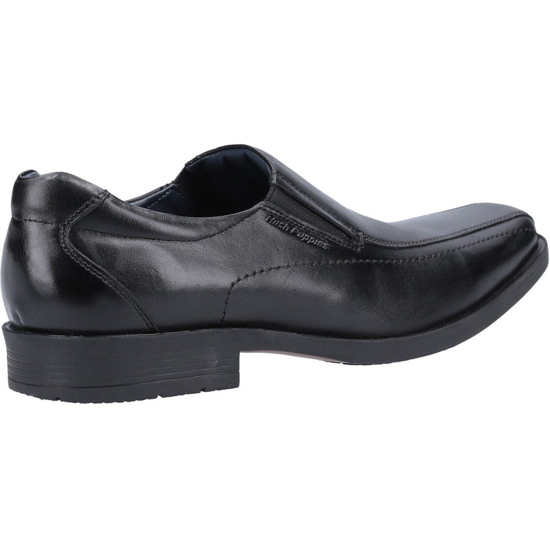 Hush Puppies Brody Scarpe Slip-On Nere In Pelle Da Uomo