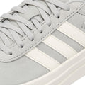 Adidas VL Court Bold Scarpe Da Ginnastica Grigie In Pelle Da Donna
