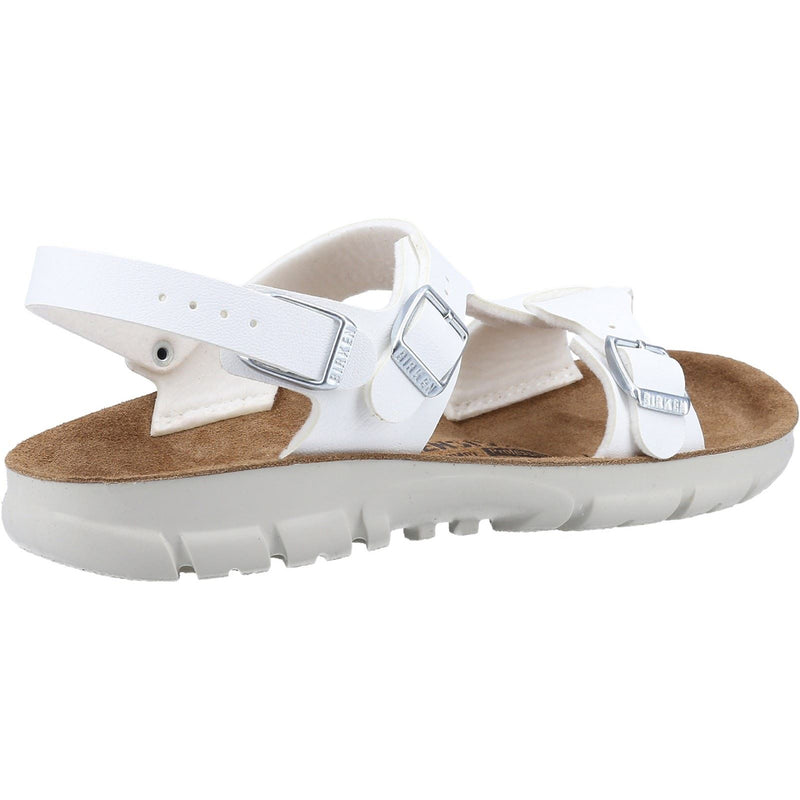 Birkenstock Saragossa Sandali Bianchi Sintetici Da Donna
