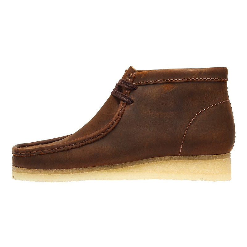 Clarks Originals Wallabee Beeswax Uomo Stivali Marrone